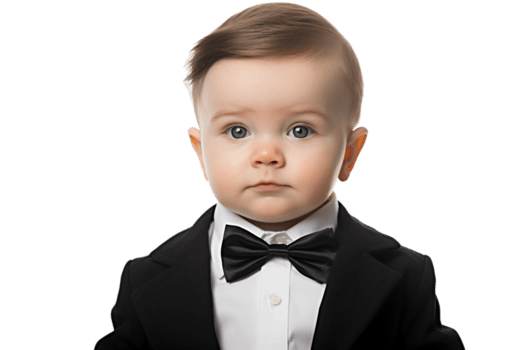 Rounded baby-face illustration from the course asset pack